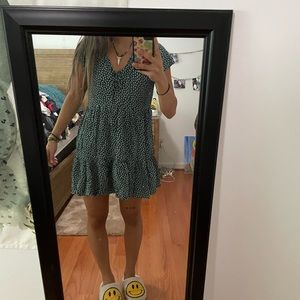 american eagle floral sun dress